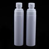 Max Maxb 6pcs PET Empty Spray Pump Bottle Riffilable Cosmetic Bottles Set White 100ml