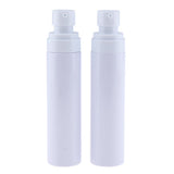 Max Maxb 6pcs PET Empty Spray Pump Bottle Riffilable Cosmetic Bottles Set White 100ml
