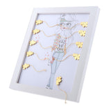 Max Wood Frame False Eyelash Storage Case Lash Extension Organizer Display Stand A Style