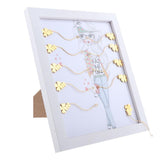 Max Wood Frame False Eyelash Storage Case Lash Extension Organizer Display Stand A Style