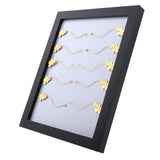 Max Wood Frame False Eyelash Storage Case Lash Extension Organizer Display Stand F Style