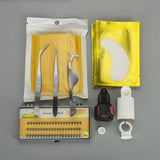 Max Professional Eyelash Extensions Practice Set Grafting Eyelash Tools Kit Yellow