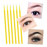 Max Eyelash Extension Training Supply Starters Lash Grafting Practice Set Yellow