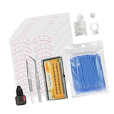 Max Eyelash Extension Training Supply Starters Lash Grafting Practice Set Blue