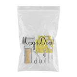 Max 11pcs Eyelash Extension Set-Eyelash Pads/Tweezer/Lashes/Curler/Lash Holder Golden