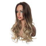 Max Ombre Middle Part 22" Long Wavy Synthetic Fiber Wigs for Women 5 Styles 02
