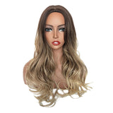 Max Ombre Middle Part 22" Long Wavy Synthetic Fiber Wigs for Women 5 Styles 02
