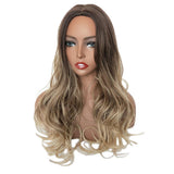 Max Ombre Middle Part 22" Long Wavy Synthetic Fiber Wigs for Women 5 Styles 02
