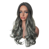 Max Ombre Middle Part 22" Long Wavy Synthetic Fiber Wigs for Women 5 Styles 04