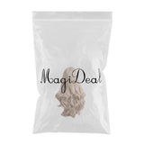 Max Maxb 26 inch Synthetic Long Curly Wigs for Women Cosplay Costume Full Wig Light Gold