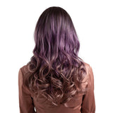 Max Maxb Ombre Color Middle Part 22" Long Wavy Synthetic Hair Wigs Women 5 Styles C