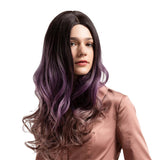 Max Maxb Ombre Color Middle Part 22" Long Wavy Synthetic Hair Wigs Women 5 Styles C