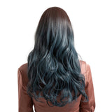 Max Maxb Ombre Color Middle Part 22" Long Wavy Synthetic Hair Wigs Women 5 Styles E