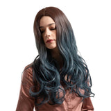 Max Maxb Ombre Color Middle Part 22" Long Wavy Synthetic Hair Wigs Women 5 Styles E