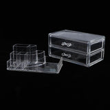 Maxbell Clear Acrylic Makeup Cosmetic Lipstick Holder Organizer Jewelry Storage Box