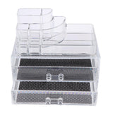 Maxbell Clear Acrylic Makeup Cosmetic Lipstick Holder Organizer Jewelry Storage Box