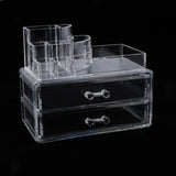 Maxbell Clear Acrylic Makeup Cosmetic Lipstick Holder Organizer Jewelry Storage Box