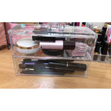 Maxbell 2 Layer Large Storage Organizer Case for Makeup Brushes Pencil Pen Jewelry