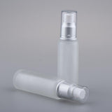 Max 2Pcs Empty Glass Bottles Cosmetic Makeup Travel Lotion Containers 50ml Pump