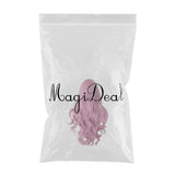 Maxbell 4 Colors Middle Part 26" Long Curly Wavy Synthetic Hair Wigs Girls Women 04