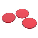 Maxbell 3Pcs Adhesive Glue Pallet Stand Crystal Holder Tray for Eyelash Extensions Red