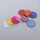 Maxbell 3Pcs Adhesive Glue Pallet Stand Crystal Holder Tray for Eyelash Extensions Red