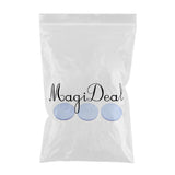 Maxbell 3Pcs Adhesive Glue Pallet Stand Crystal Holder Tray for Eyelash Extensions Light Blue