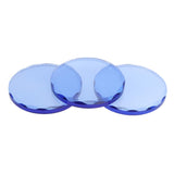 Maxbell 3Pcs Adhesive Glue Pallet Stand Crystal Holder Tray for Eyelash Extensions Light Blue