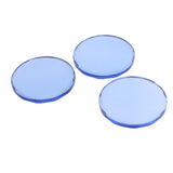 Maxbell 3Pcs Adhesive Glue Pallet Stand Crystal Holder Tray for Eyelash Extensions Light Blue