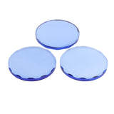 Maxbell 3Pcs Adhesive Glue Pallet Stand Crystal Holder Tray for Eyelash Extensions Light Blue