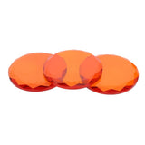 Maxbell 3Pcs Adhesive Glue Pallet Stand Crystal Holder Tray for Eyelash Extensions Orange