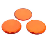 Maxbell 3Pcs Adhesive Glue Pallet Stand Crystal Holder Tray for Eyelash Extensions Orange