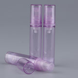 Maxbell 3x Empty Airless Vacuum Pump Bottles Travel Cosmetic Containers 10ml Purple