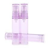 Maxbell 3x Empty Airless Vacuum Pump Bottles Travel Cosmetic Containers 10ml Purple