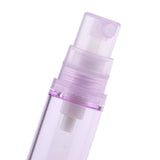 Maxbell 3Pcs 10ml Empty Airless Pump Bottles Refillable Cosmetic Containers Purple