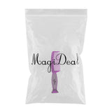 Maxbell Wide-tooth Smooth Comb Plastic Detangling Hairbrush for Reducing Hair Loss Purple