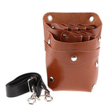 Max PU Hairdressing Hair Cutting Scissors Shears Haircut Tools Holster Bag Khaki