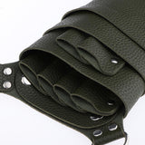 Max Maxb PU Barber Scissors/Shears Waist Bag Combs Clips Holder Pouch Army Green