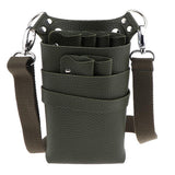 Max Maxb PU Barber Scissors/Shears Waist Bag Combs Clips Holder Pouch Army Green