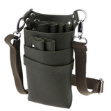 Max Maxb PU Barber Scissors/Shears Waist Bag Combs Clips Holder Pouch Army Green