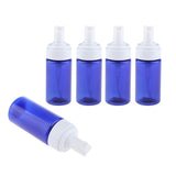 5 Pieces Foaming Soap Dispenser Pump Bottle Makeup Cosmetic Bottles 100ml