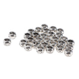 Maxbell 30pcs/set Dread Lock Beads Hair Rings Adjustable Braid Cuff Clip LQ478-3 - Aladdin Shoppers