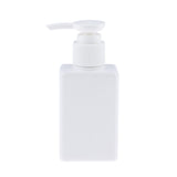 Max PETG Pump Dispenser Lotions Bottle for Shampoo,Body Wash,Soap 100ml White