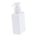 Max PETG Pump Dispenser Lotions Bottle for Shampoo,Body Wash,Soap 100ml White