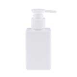 Max PETG Pump Dispenser Lotions Bottle for Shampoo,Body Wash,Soap 100ml White