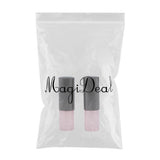 Max 2pcs Empty Glass Pump Spray Bottle for Perfum Toner Amber Atomizer Pink 5ml