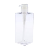 Maxbell Empty Plastic Shampoo Conditioner Pump Bottle Refillable Container 650ml Clear