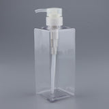 Maxbell Empty Plastic Shampoo Conditioner Pump Bottle Refillable Container 650ml Clear