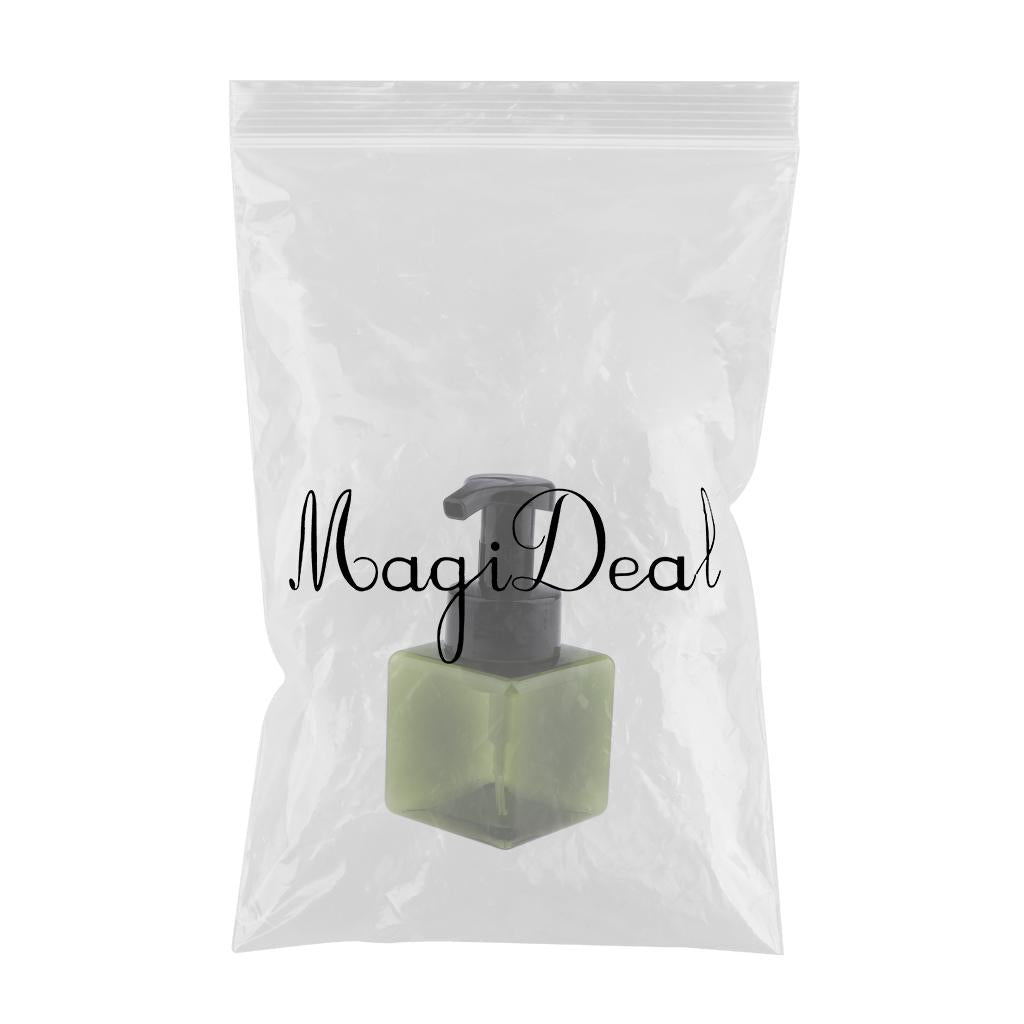 Empty Foam Dispenser Pump Bottle Facial Cleanser Container 250ml Dark Green