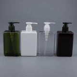 280ml Empty Pump Bottle Refillable Container for Shampoo Body Wash Lotion Clear